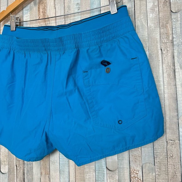 Diesel L Mens Bright Blue Barrely Swim Trunk Shorts 1.75” Inseam Summer Vacation - Picture 5 of 9